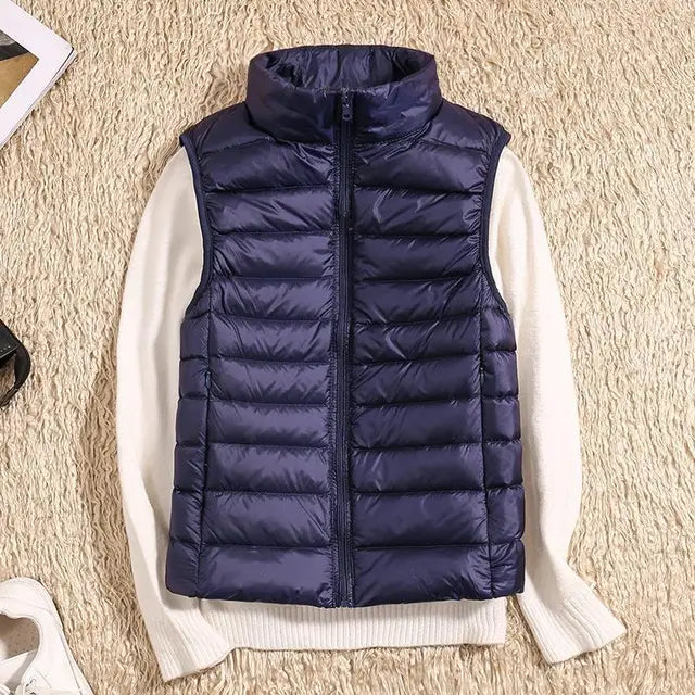 Women’s Puffer Vest | Zip-Up