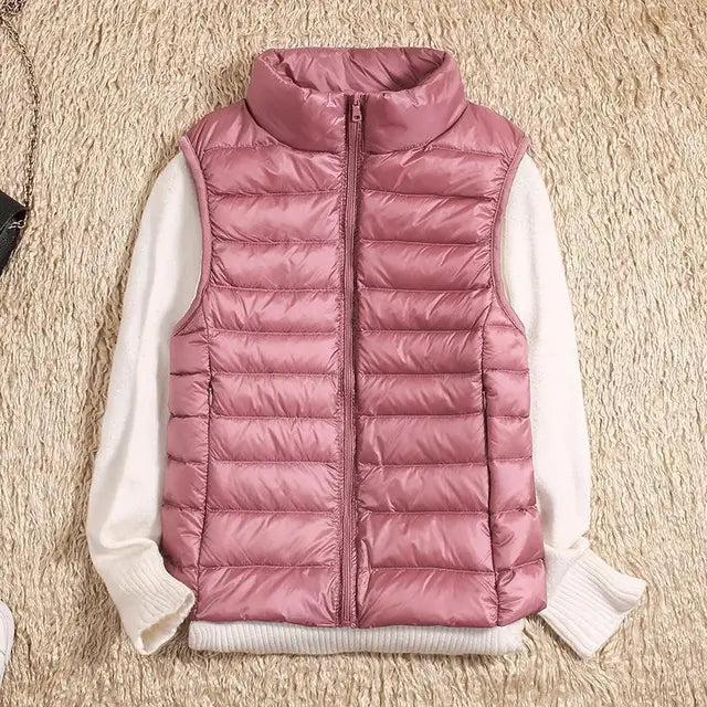 Women’s Puffer Vest | Zip-Up