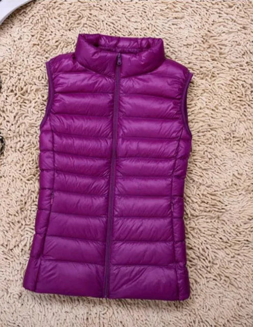 Women’s Puffer Vest | Zip-Up