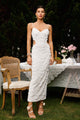Women’s Elegant Textured Cutout Dress | Midi