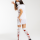 Women’s Halloween Nurse Costume | Blood Stain Print