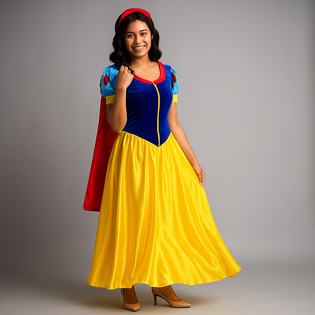 Women’s Princess Costume | Halloween Maxi Dress