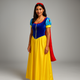 Women’s Princess Costume | Halloween Maxi Dress
