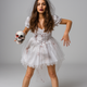 Women’s Halloween Bride Costume | Vampire Blood Effect