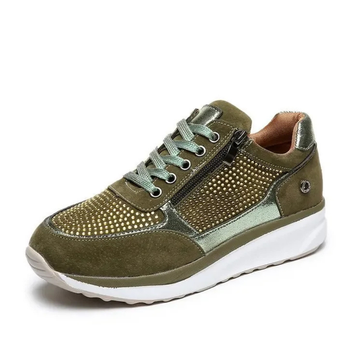 Isadora | Women’s Orthopedic Zipper Sneakers | Walking Shoes