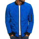 Men’s Quilted Bomber Jacket | Zip-Up