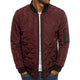 Men’s Quilted Bomber Jacket | Zip-Up