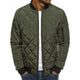Men’s Quilted Bomber Jacket | Zip-Up