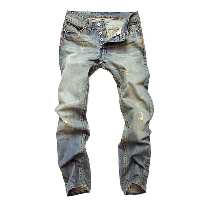 Daniel - Men's Casual Distressed Skinny pants with Pockets