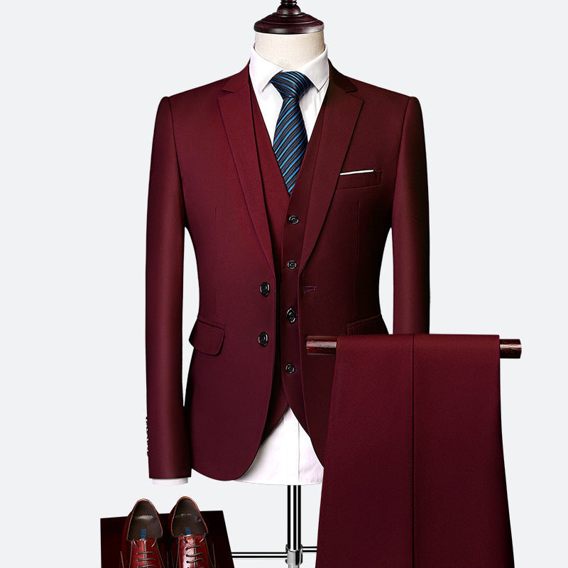 Men’s Formal Business Suit | 3-Piece