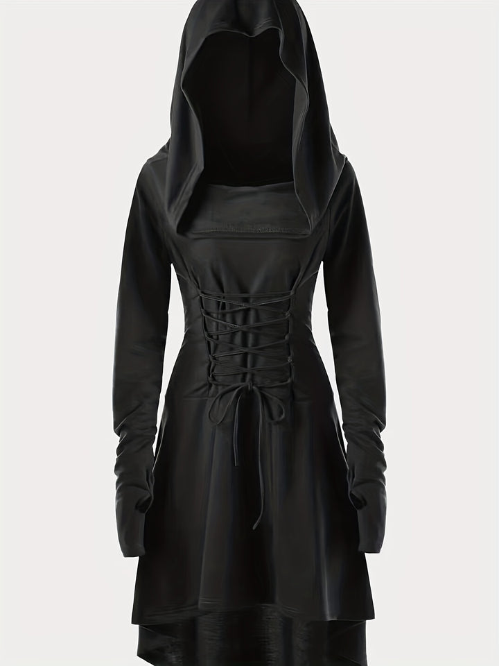 Women’s Halloween Witch Costume Dress | Hooded