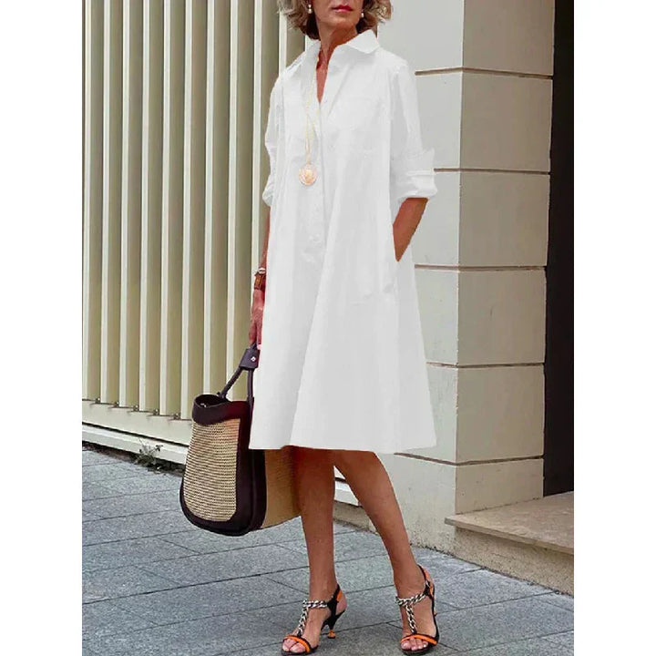 Women’s Oversized Shirt Dress | Long Sleeve