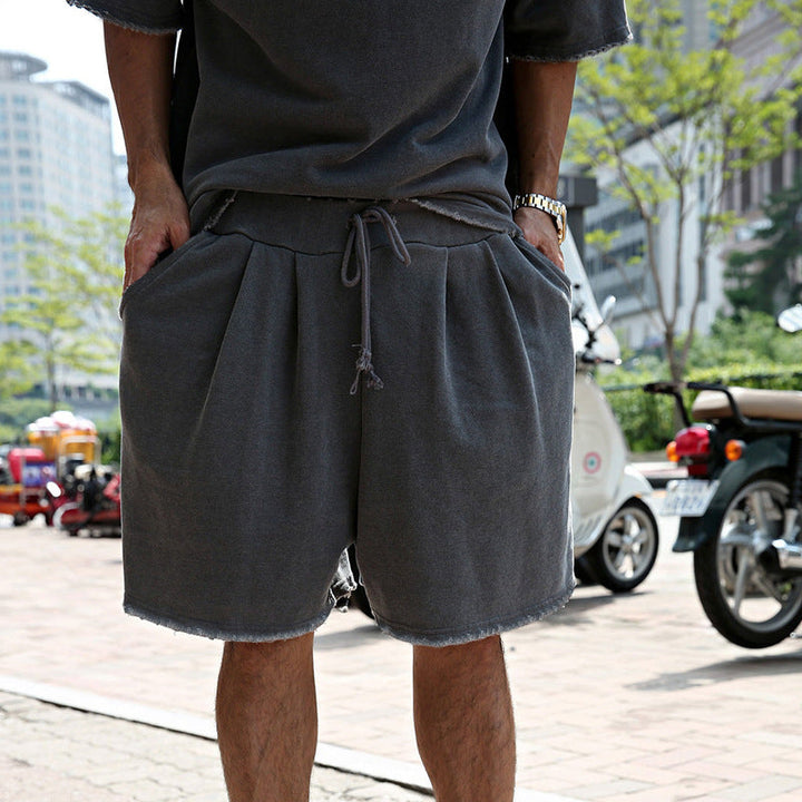 Emil - Men's Fit Short Sleeve Tee and Shorts Set