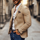 Landon - Casual blazer with notch lapel and two buttons for men