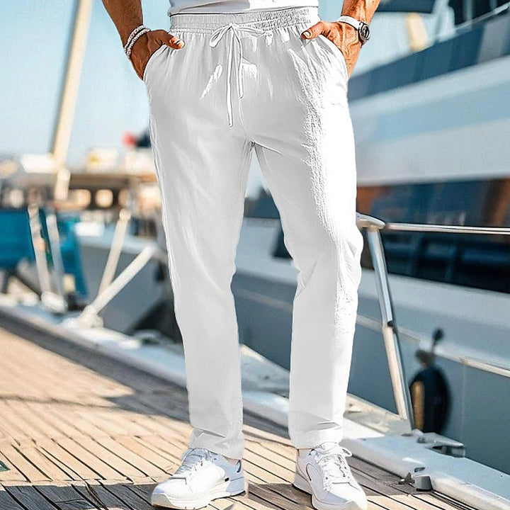 Grayson - Casual solid color pants for men
