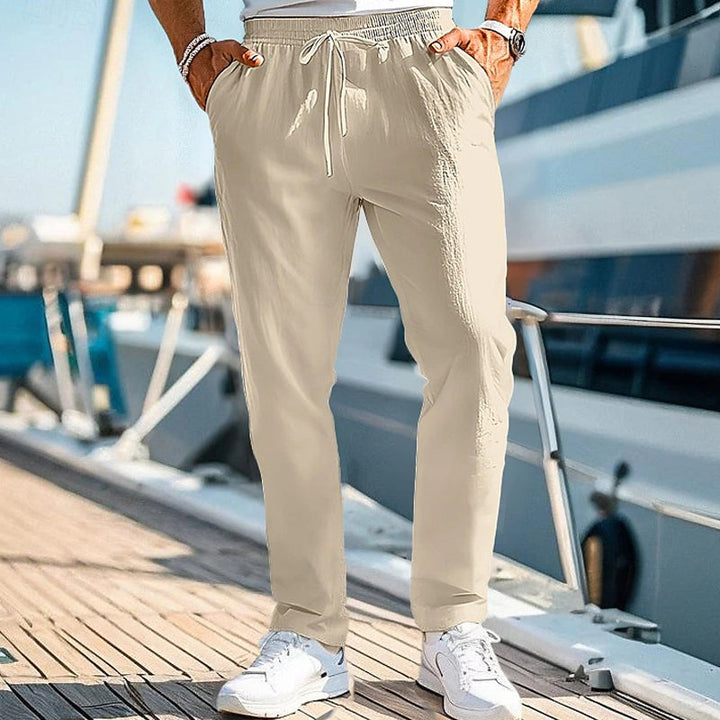 Grayson - Casual solid color pants for men