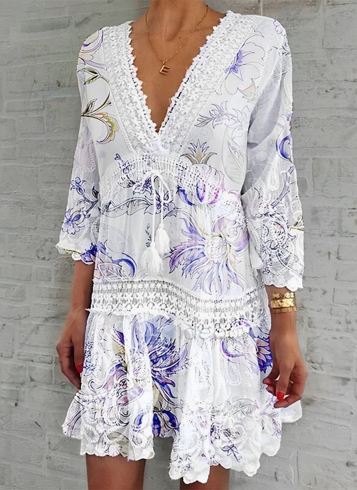 Women’s Floral Lace Dress | Mini