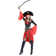 Women’s Pirate Halloween Costume Dress | Lace-Up Top & Asymmetrical Hem