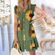 Women’s Sleeveless Button Dress | Mini