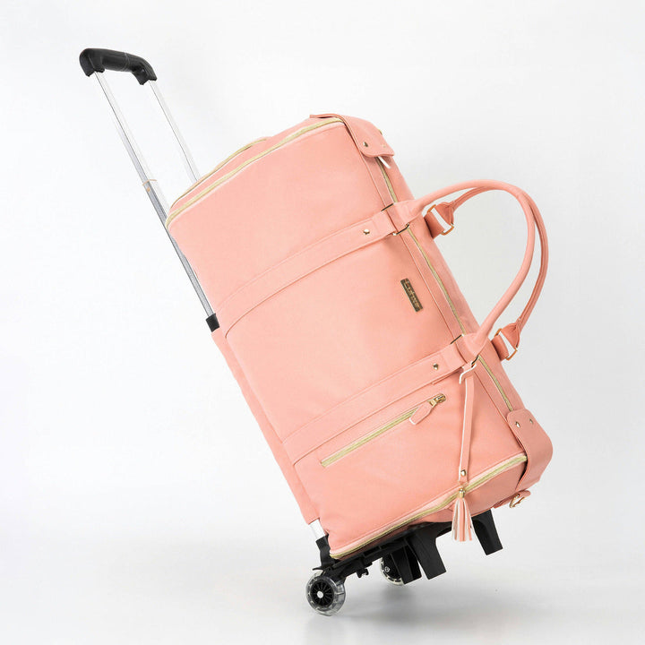 Carry-On Travel Bag with Optional Wheels | Wrinkle-Free & Water-Resistant