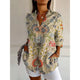 Women’s Printed Button Shirt | Casual Fit