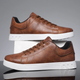 Jackson - Stylish leather shoes with white sole