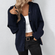 Women’s Button-Up Knit Cardigan | Hooded