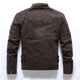 Men’s Quilted Biker Jacket | Zip-Up