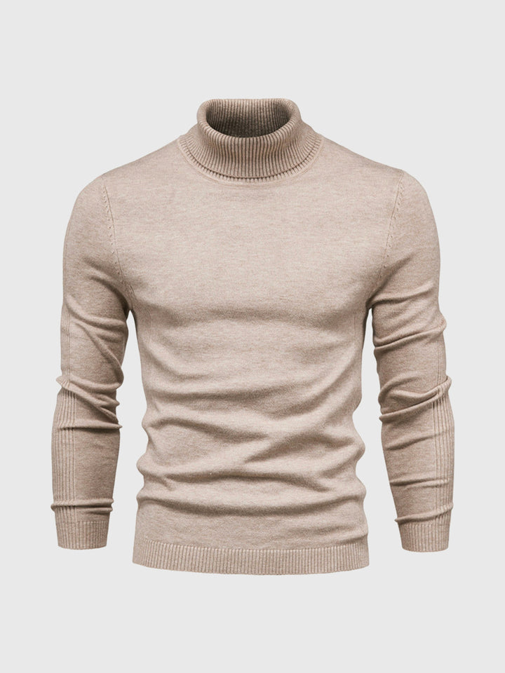 Men’s Turtleneck Sweater | Slim Fit