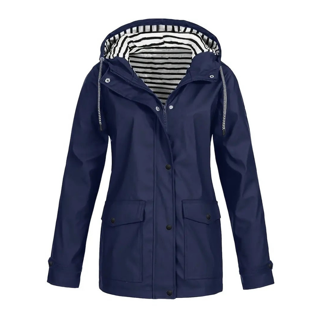 Women’s Adjustable Rain Coat | Hoodie