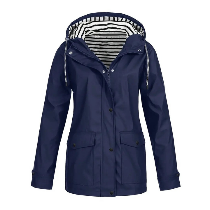 Women’s Adjustable Rain Coat | Hoodie