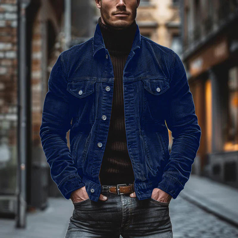 Guillermo - Men's Retro Corduroy Jacket