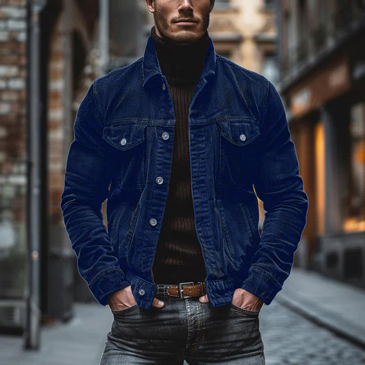 Guillermo - Men's Retro Corduroy Jacket