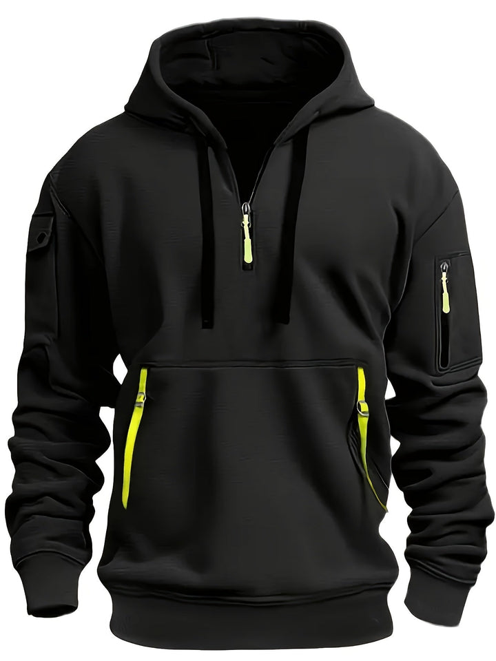 Kingston - Men's Durable Outdoor Zip-Up Hoodie