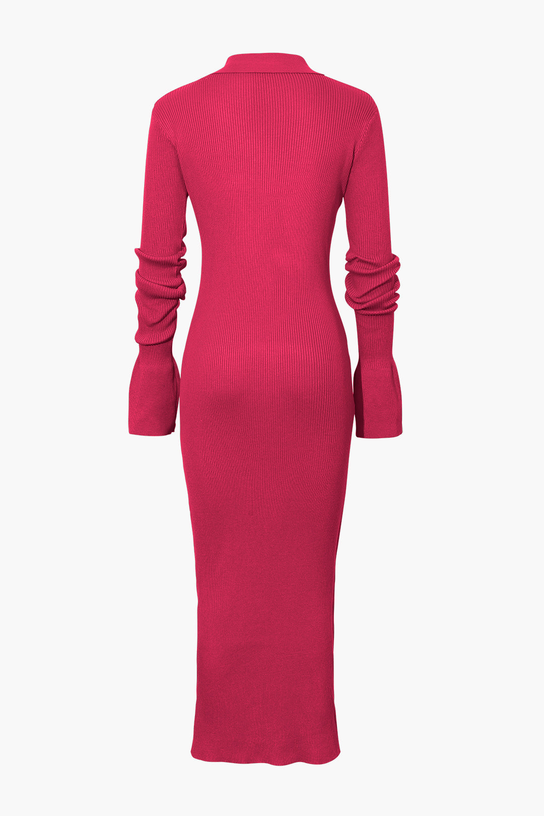 Women’s Long Sleeve Ribbed Dress | Maxi