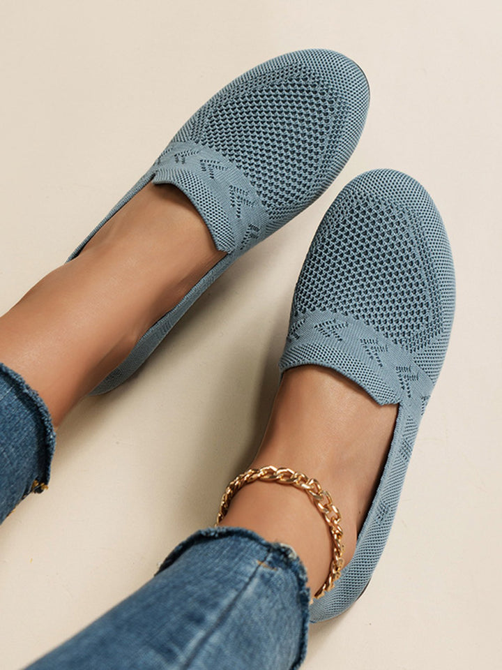 Women’s Orthopaedic Knit Slip-On Loafers | Lightweight