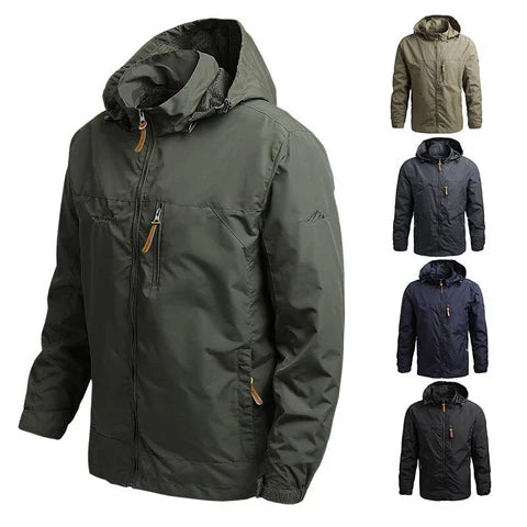 Men’s Waterproof Hooded Jacket | Windproof