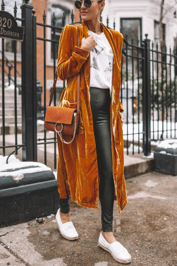 Women’s Long Cardigan | Open Front