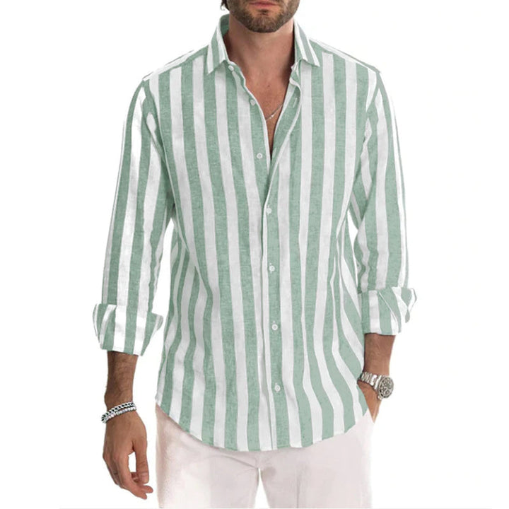 Greyson - Striped Long Sleeve Shirt