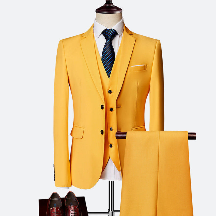 Men’s Formal Business Suit | 3-Piece