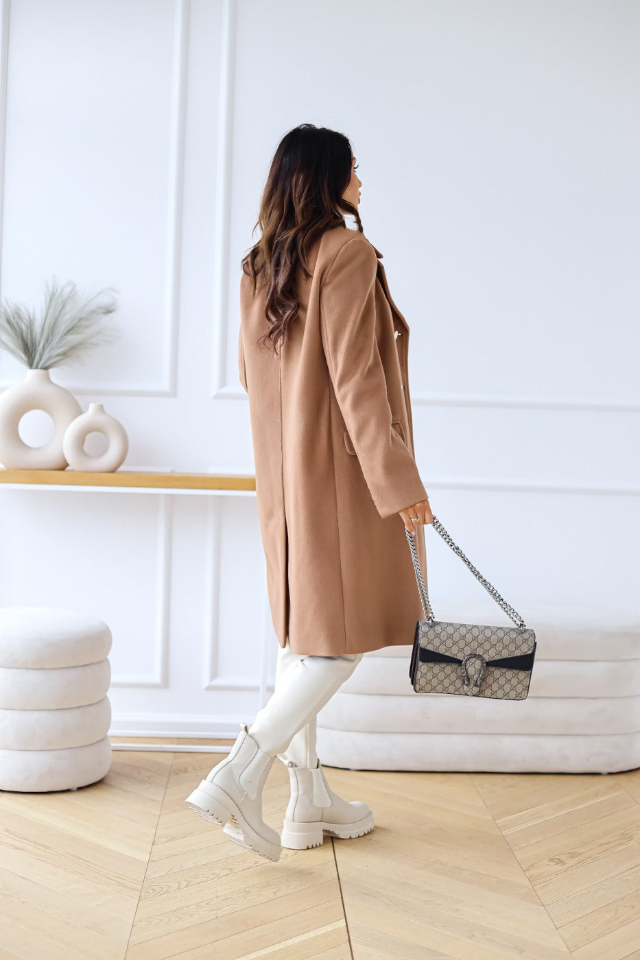 Women’s Double-Breasted Trench Coat | Classic Style