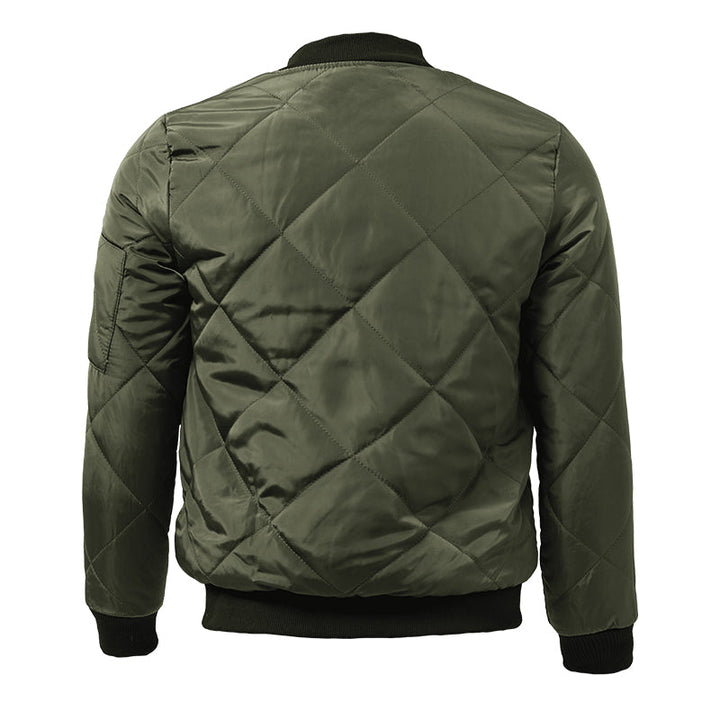 Gideon - Men's Insulated Stand-Up Collar Plain Thermal Jacket