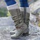 Women’s Knee-High Boots | Buckle Detail