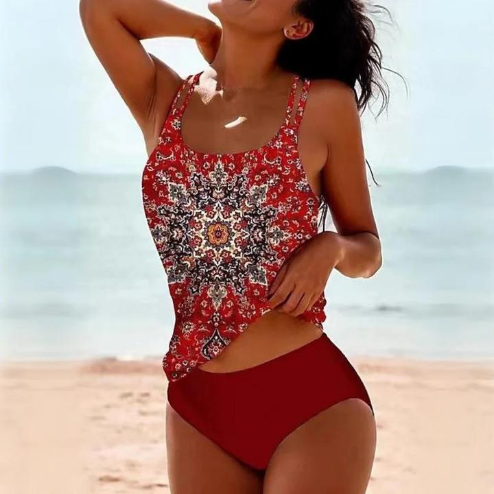 Josie | Women’s Boho Halter Swimsuit | One Piece