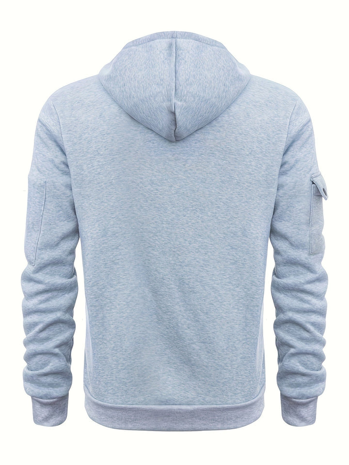 Kingston - Men's Durable Outdoor Zip-Up Hoodie