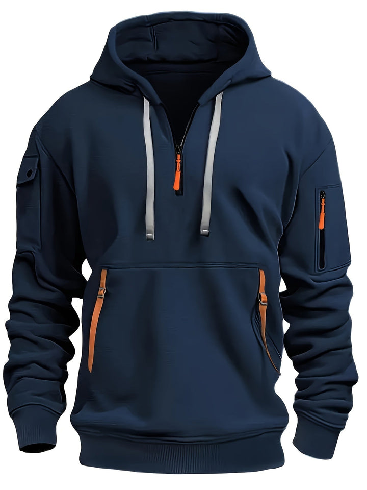 Kingston - Men's Durable Outdoor Zip-Up Hoodie