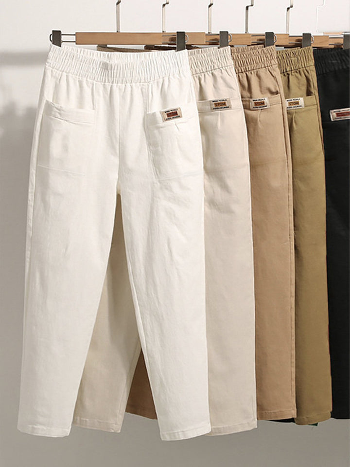 Women’s Casual Tapered Pants | High Waist