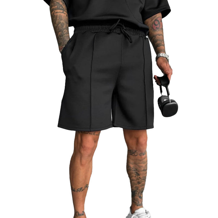 Logan - Solid Color Athletic Shorts