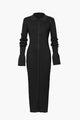 Women’s Long Sleeve Ribbed Dress | Maxi