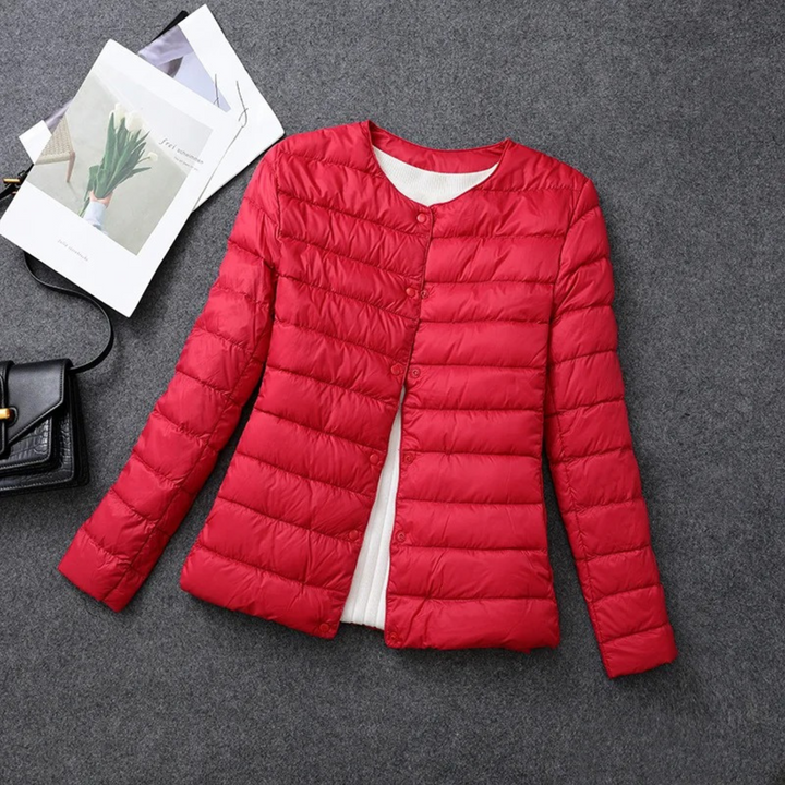 Women’s Puffer Jacket | Buttoned
